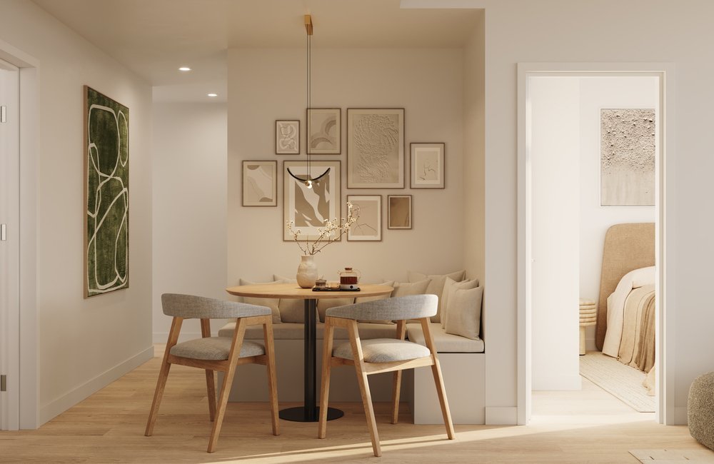 Living room rendering
