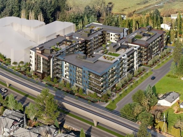 altın clayton surrey Ariel view