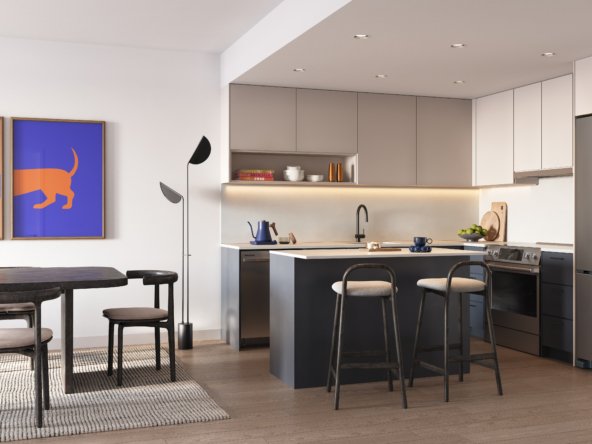 MATTEO Dark Scheme Kitchen and Dining