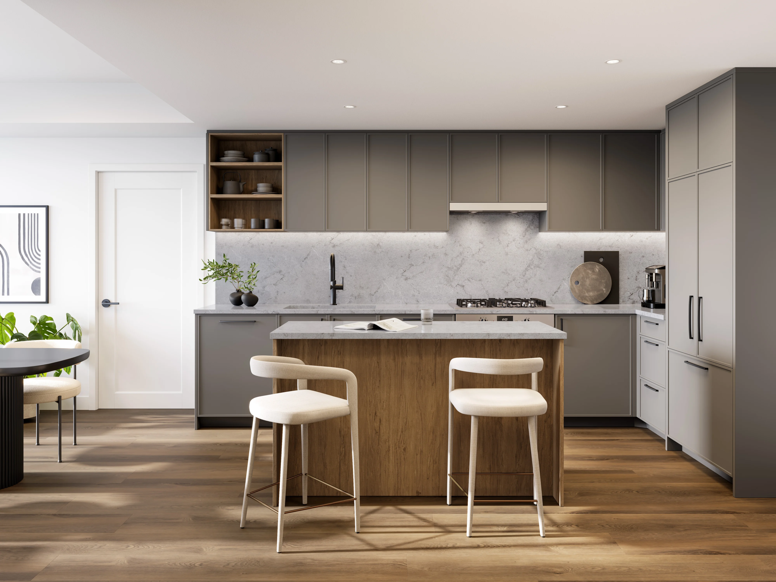 kitchen dark scheme