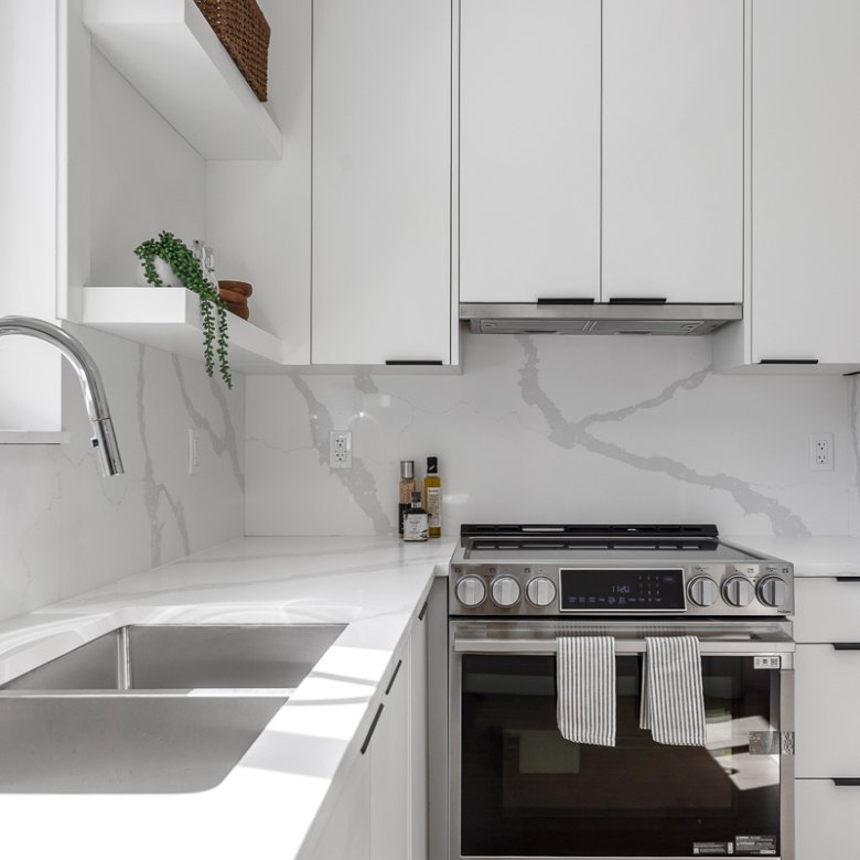 Spice kitchen at townhome.